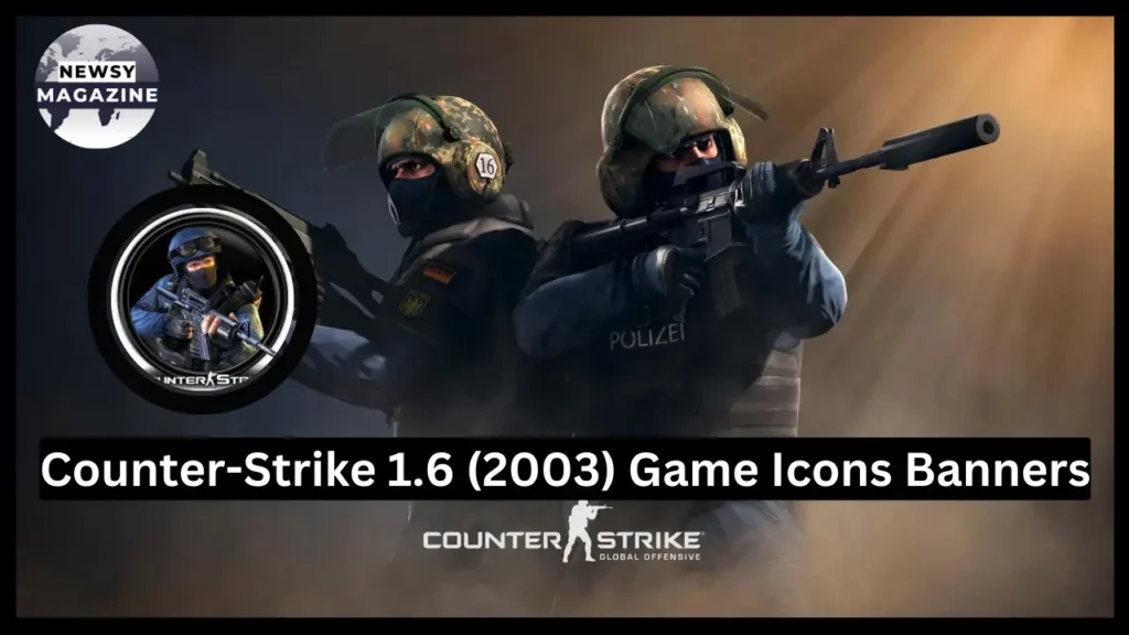 Counter-Strike 1.6 (2003) Game Icons Banners