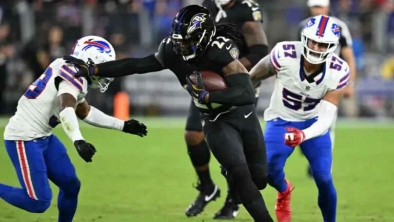 Baltimore Ravens vs Buffalo Bills Match Player Stats