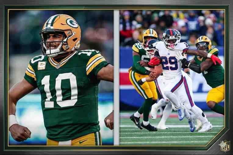 Green Bay Packers vs New York Giants Match Player Stats